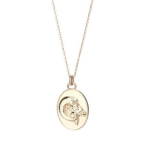 Gold Zodiac Pendant Necklace